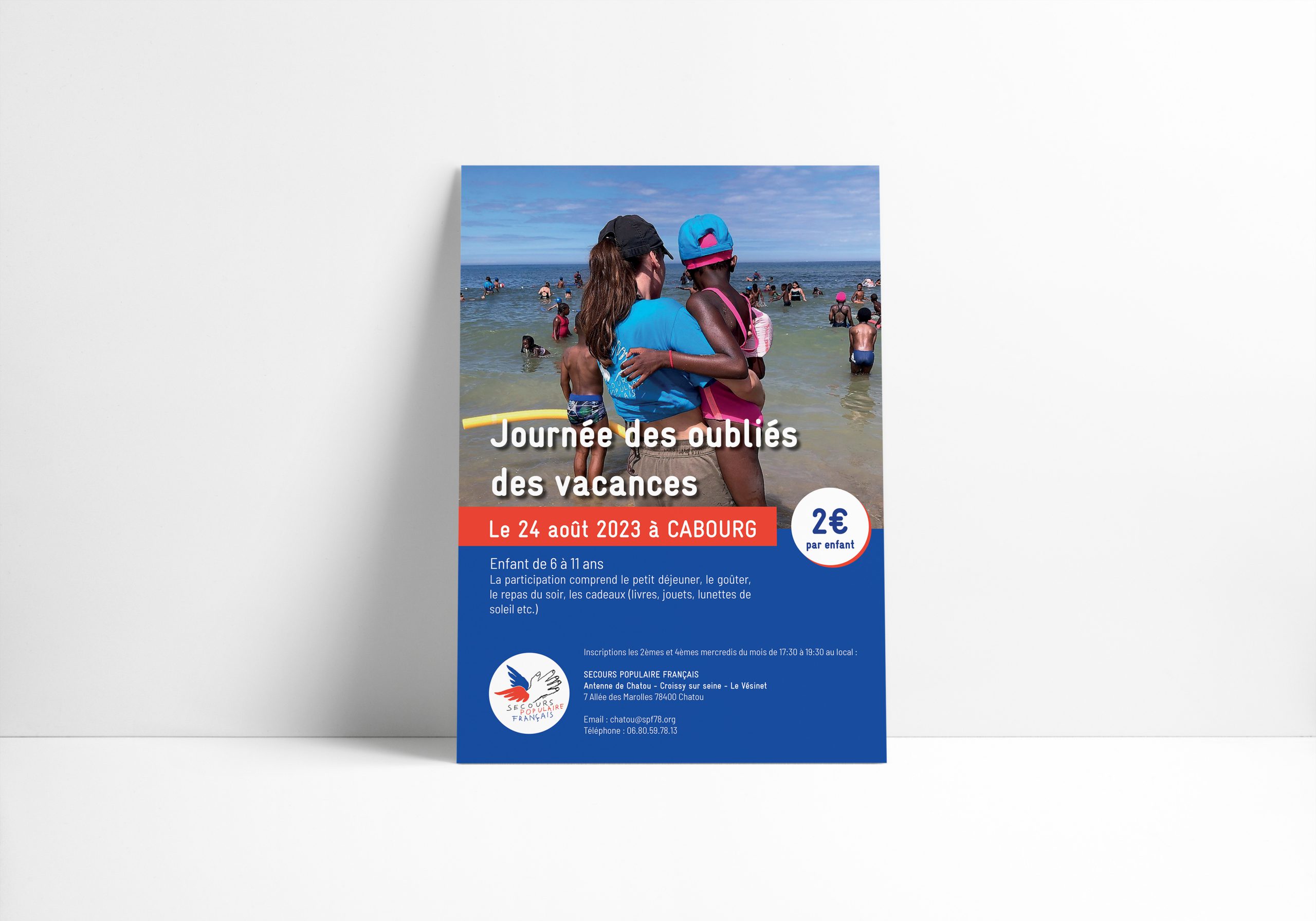 affiche secours populaire